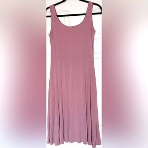 Olivia Rae pink a-line midi dress size M